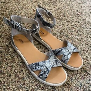 Snake Skin Sandals